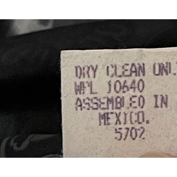 Vintage Jofeld Forstmann Wool Blend Coat Size 16 Long Black 80s Classic - Picture 11 of 16